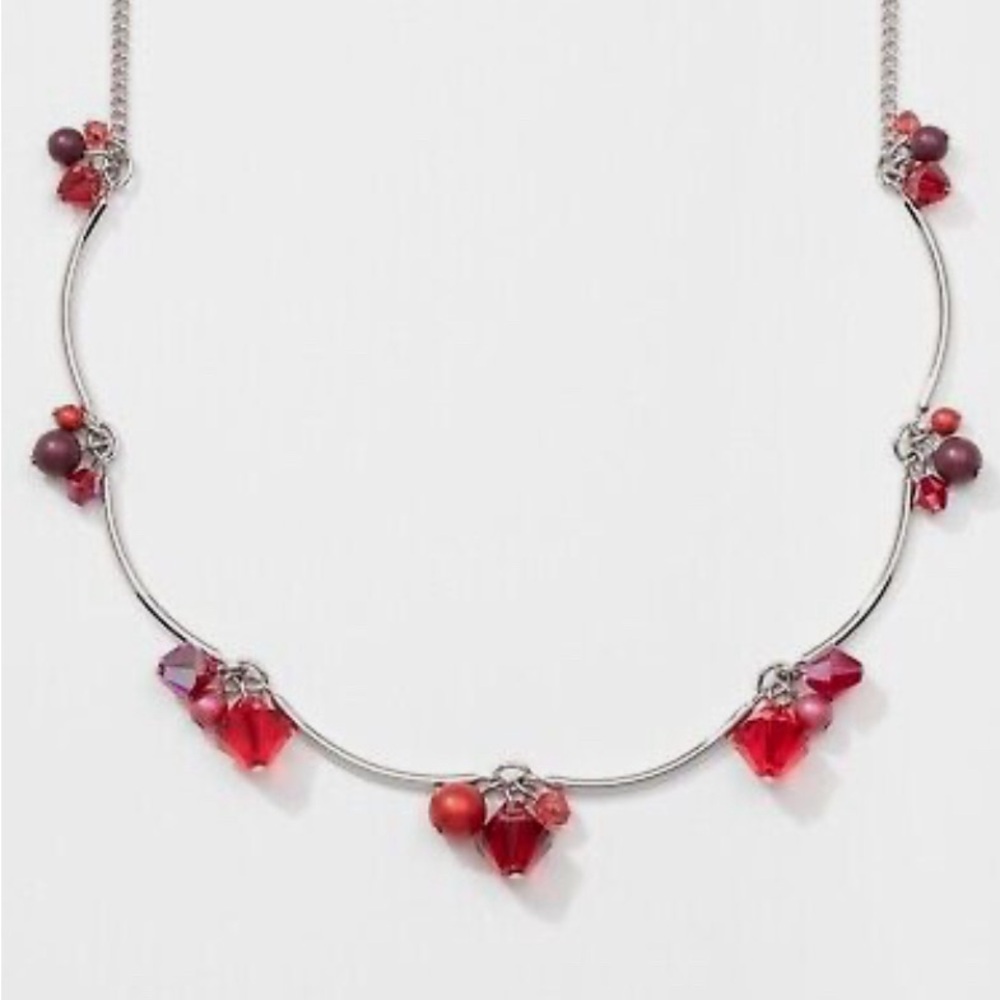 Touchstone Crystal Ready to Roll Necklace NWT